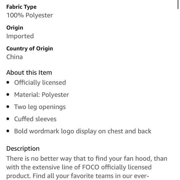 NWT NFL Buffalo Bills Ugly Sweater Print Pajamas - Picture 7 of 7